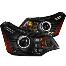 Load image into Gallery viewer, Anzo 2008-2011 Ford Focus Projector Headlights Black