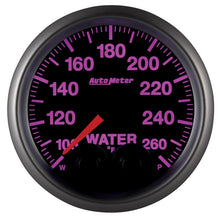 Load image into Gallery viewer, Autometer Elite Nascar 2-1/16in 100-260 Deg. F Water Temp. w/ Peak and Warn Gauge w/ Pro-Control 5654-05702