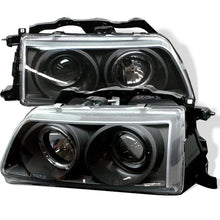 Load image into Gallery viewer, Spyder Honda Civic 90-91/CRX 90-91 Projector Headlights LED Halo Blk PRO-YD-HC90-HL-BK 5010827