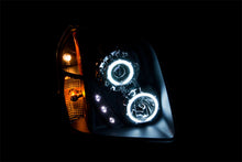 Load image into Gallery viewer, Anzo 2007-2014 Gmc Yukon Projector Headlights w/ Halo Black (CCFL)