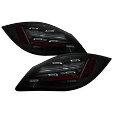 Load image into Gallery viewer, Spyder Porsche 987 Cayman 06-08 / Boxster 09-12 LED Tail Lights - Sequential Signal - Smoke 5086846