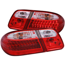 Load image into Gallery viewer, Anzo 1996-2002 Mercedes Benz E Class W210 LED Tail lights Red/Clear
