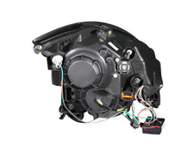 Load image into Gallery viewer, Anzo 2003-2007 Infiniti G35 Projector Headlights w/ Halo Black (CCFL) (HID