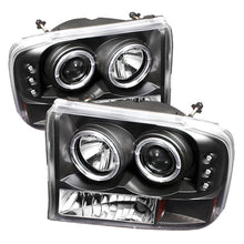 Load image into Gallery viewer, Spyder Ford F250 Super Duty 99-04 Projector Version 2 LED Halo LED Blk PRO-YD-FF25099-1P-G2-BK 5010339