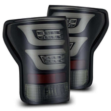 Load image into Gallery viewer, AlphaRex 07-13 Toyota Tundra PRO-Series LED Tail Lights Jet Black 670010 *Discontinued