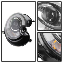 Load image into Gallery viewer, Spyder Mini Cooper 2010-2012 Projector Headlights Xenon/HID Model- DRL Blk PRO-YD-MC07-HID-DRL-BK 5080615