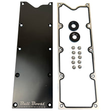 Load image into Gallery viewer, LS Gen 3 Valley Pan Cover Plate with Gasket and Seals Low Profile Custom Knock Sensor LSX LS1 LM7 LR4 LQ4 LS6 L59 LQ9 LM4 L33