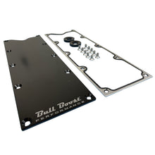 Load image into Gallery viewer, LS Gen 3 Valley Pan Cover Plate with Gasket and Seals Low Profile Custom Knock Sensor LSX LS1 LM7 LR4 LQ4 LS6 L59 LQ9 LM4 L33