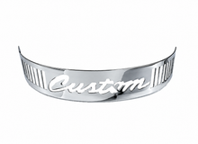 Load image into Gallery viewer, Granatelli Blingz Beauty Bandz Custom Design 14" x 3" Polished Aluminum Air Cleaner Grill – 750000C