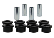 Load image into Gallery viewer, Whiteline Plus 1/90-02 Nissan Skyline Rear Radius Arm - Upper Inner &amp; Outer Bushing Kit W62546