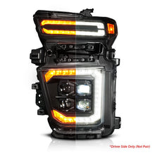 Load image into Gallery viewer, ANZO Z-Series 20-23 Chevy Silverado 2500/3500 Z-Series Full LED Proj Headlights Black - Driver Side 111619X-L