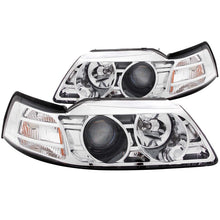 Load image into Gallery viewer, Anzo 1999-2004 Ford Mustang Projector Headlights Chrome