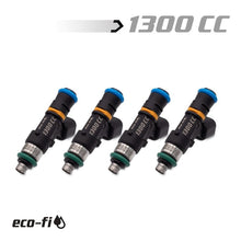 Load image into Gallery viewer, BLOX Racing 1 300CC Street Injectors 48mm With 1/2in Adapter 14mm Bore BXEF-06514.14-1300-4