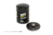 Load image into Gallery viewer, AMS Performance 2009+ Nissan GT-R R35 Alpha CNC Billet Oil Filter Adapter w/Race Filter ALP.07.04.0028-1