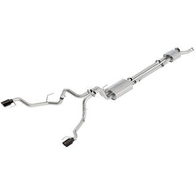 Load image into Gallery viewer, Ford Racing 2017 F150 Raptor 3.5L Sport Cat-Back Exhaust System Dual Rear Exit w/ Black Tips M-5200-F15RSB