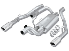 Load image into Gallery viewer, Borla 09-13 Dodge RAM 1500 5.7L CC/SB w/Fact Sngl Exhaust C/B 3x2.5in Single Round Rolled Split Rear