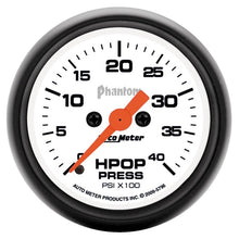 Load image into Gallery viewer, Autometer Digital Stepper Motor 0-4000 PSI HPOP Pressure Phantom Gauge 5796