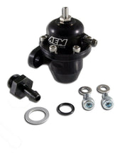 Load image into Gallery viewer, AEM Electronics Fuel Pressure Regulator Black Honda Acura