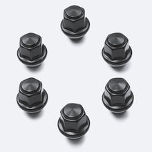 Load image into Gallery viewer, Ford Racing M12 x 1.5 Black Lug Nut - Set of 6 M-1012-BR