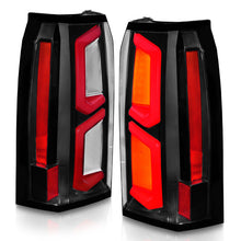 Load image into Gallery viewer, ANZO 2015-2020 Chevrolet Tahoe LED Tail Lights w/ Light Bar Black Housing Clear Lens 311374