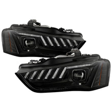 Load image into Gallery viewer, Spyder 13-16 Audi A4/S4 Halogen Model Only High-Power LED Headlights - Black PRO-YD-AA413HALAP-BK 5088345