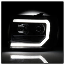 Load image into Gallery viewer, Spyder 07-13 GMC Sierra 1500-3500 Ver 2 Proj Headlights - DRL LED - All Blk PRO-YD-GS07V2-LBDRL-BKV2 5086037