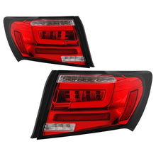 Load image into Gallery viewer, Spyder 08-11 Subaru Impreza WRX 4DR LED Tail Lights - Red Clear ALT-YD-SI084D-LED-RC 5087973