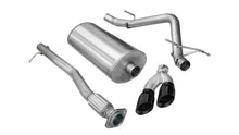 Load image into Gallery viewer, Corsa 11-13 GMC Sierra Ext. Cab/Std. Bed 1500 6.2L V8 Black Sport Cat-Back Exhaust 14523BLK