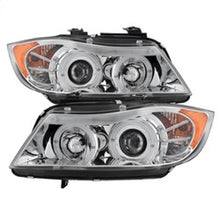 Load image into Gallery viewer, Spyder BMW E90 3-Series 06-08 Projector LED Halo Amber Reflctr Rplc Bulb Chrm PRO-YD-BMWE9005-AM-C 5009012