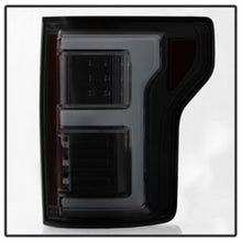 Load image into Gallery viewer, Spyder 15-18 Ford F-150 LED Tail Lights (w/Blind Spot) - Black Smoke (ALT-YD-FF15015BS-LBLED-BSM) 5085337