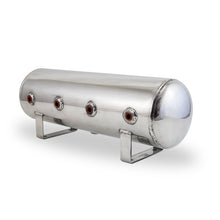 Load image into Gallery viewer, AIRLIFT 2.5 Gal Alum Air Tank - (4) 1/4" face ports, &amp; 1/4" drain port - 20" L