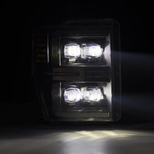 Load image into Gallery viewer, AlphaRex 08-10 Ford F250-550 NOVA-Series LED Projector Headlights Black w/Activ Light/Seq Signal 880310 *Discontinued