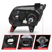 Load image into Gallery viewer, Anzo 2010-2014 Ford Mustang Projector Headlights w/ Halo Black (CCFL)