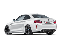 Load image into Gallery viewer, Akrapovic 16-17 BMW M2 F87 (Excl M2 Competition) Evolution Line Cat Back (Titanium) w/Carbon Tips ME-BM/T/8H