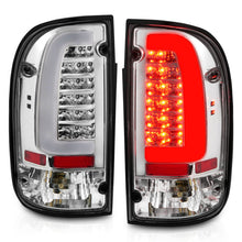 Load image into Gallery viewer, ANZO 1995-2004 Toyota Tacoma LED Taillights Chrome Housing Clear Lens (Pair) 311355