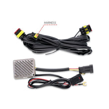 Load image into Gallery viewer, ANZO 19-22 Chevrolet Silverado 1500 LED Proj HL w/Lgt Bar SwBk Seq. Blk w/In. Light - Passenger Side 111566-R