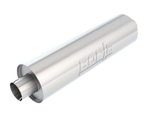 Load image into Gallery viewer, Borla Heavy Duty (Truck) Muffler - 3in Center-Center 24in x 6.75in Round (Notched) 400500