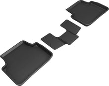 Load image into Gallery viewer, 3D MAXpider 18-21 Volkswagen Tiguan Kagu 2nd Row Floormats - Black L1VW10621509