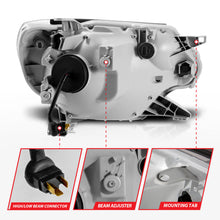 Load image into Gallery viewer, ANZO 12-15 Toyota Tacoma Projector Headlights - w/ Light Bar Switchback Chrome Housing 111557