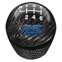 Load image into Gallery viewer, Ford Performance Parts Ford Racing Focus RS Black Carbon Fiber Shift Knob 6 Speed