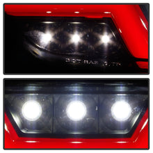Load image into Gallery viewer, Spyder 15-16 Ford Mustang LED Reverse Lights - Black Smoke w/ Red Bar (ALT-YD-FM15RED-REV-BSM) 5082794
