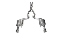 Load image into Gallery viewer, Corsa Performance 2015 Ford Mustang GT 5.0 3" Cat Back Exhaust, Polish Dual 4.5
