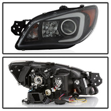 Load image into Gallery viewer, Spyder Subaru WRX 2006-2007 Projector Headlights - Halogen Only - Black PRO-YD-SWRX06-LBDRL-BK 5083920