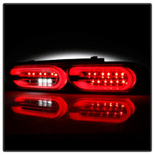 Load image into Gallery viewer, Spyder Chevy Camaro 16-18 Halogen LED Tail Lights Black ALT-YD-CCAM16HAL-SEQ-BK 5087218