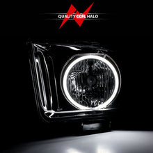 Load image into Gallery viewer, Anzo 2005-2009 Ford Mustang Crystal Headlights w/ Halo Black (CCFL)