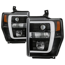 Load image into Gallery viewer, Spyder Ford F-250/350/450 08-10 V2 High-Power LED Headlights-Switch Back-Black PRO-YD-FS08PL-SBLB-BK 5087751