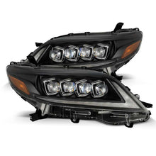 Load image into Gallery viewer, AlphaRex 2011+ Toyota Sienna NOVA LED Proj Headlights Plank Style Black w/Activ Light/Seq Signal/DRL 880768 *Discontinued