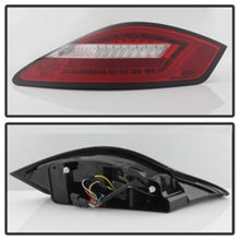 Load image into Gallery viewer, Spyder Porsche 987 Cayman 06-08 / Boxster 05-08 LED Tail Lights - Red Clear ALT-YD-P98705-LED-RC 5083173