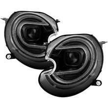 Load image into Gallery viewer, Spyder Mini Cooper 07-12 V2 Halogen Model Only Projector Headlights - Black PRO-YD-MC07V2SI-SBLB-BK 5088215