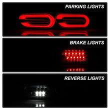 Load image into Gallery viewer, Spyder Chevy Camaro 16-18 Halogen LED Tail Lights Black ALT-YD-CCAM16HAL-SEQ-BK 5087218